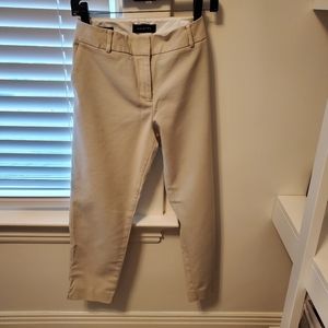 Women's light khaki dress pants talbots size 10